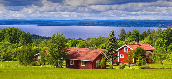 Sverige er et flott reiseland med vakker natur.
