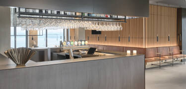 Das Four Points Flex by Sheraton Vejle zeichnet sich durch sein elegantes skandinavisches Design aus.