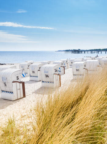 Hotellet ligger bara 100 meter från den vackra stranden i Timmendorfer Strand.