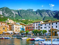 Transport er tilgjengelig til sentrum av Peschiera del Garda.