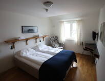 Die Zimmer sind gemütlich und gut ausgestattet, damit Sie den perfekten Urlaub erleben können.