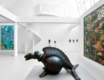 Carl-Henning Pedersen Museum is just one of Herning's many art and cultural offerings.