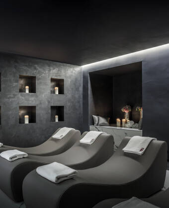 Das Wellness-Center des Hotel bietet Massagen und Kosmetikbehandlungen an.