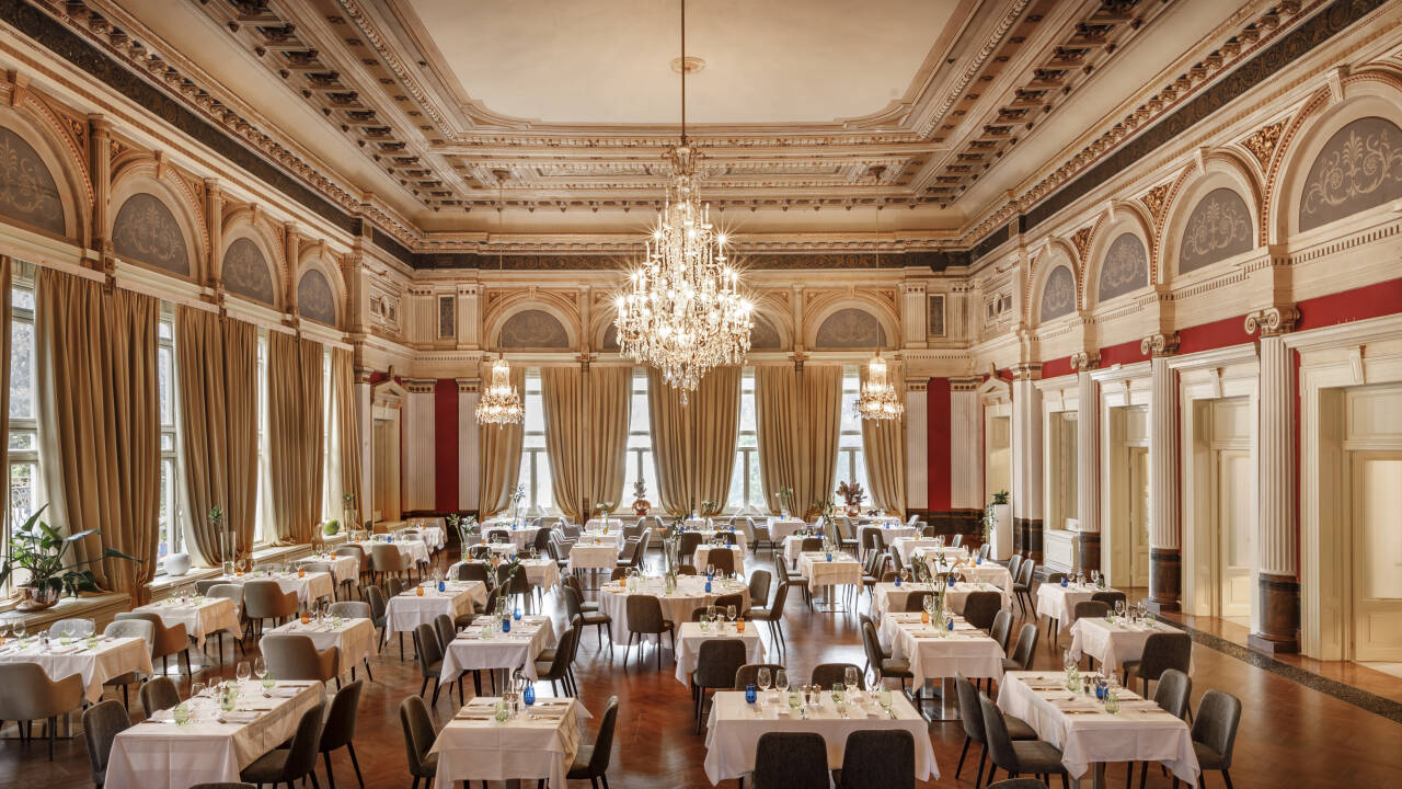 Det historiske hotellet er fra 1885 og er oppkalt etter den belgiske prinsessen Stephanie.