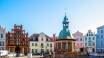 Das historische Stadtzentrum der Hansestadt Wismar ist UNESCO-Weltkulturerbe.