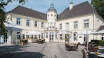 The elegant hotel is located in a historic manor.