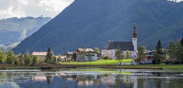 The Biathlon World Cup takes place in Hochfilzen.