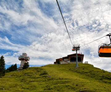 Udforsk den berømte Buchensteinwand med Jakob-korset.