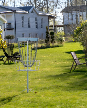 From disc golf to billiards, there's plenty to enjoy without leaving the estate.