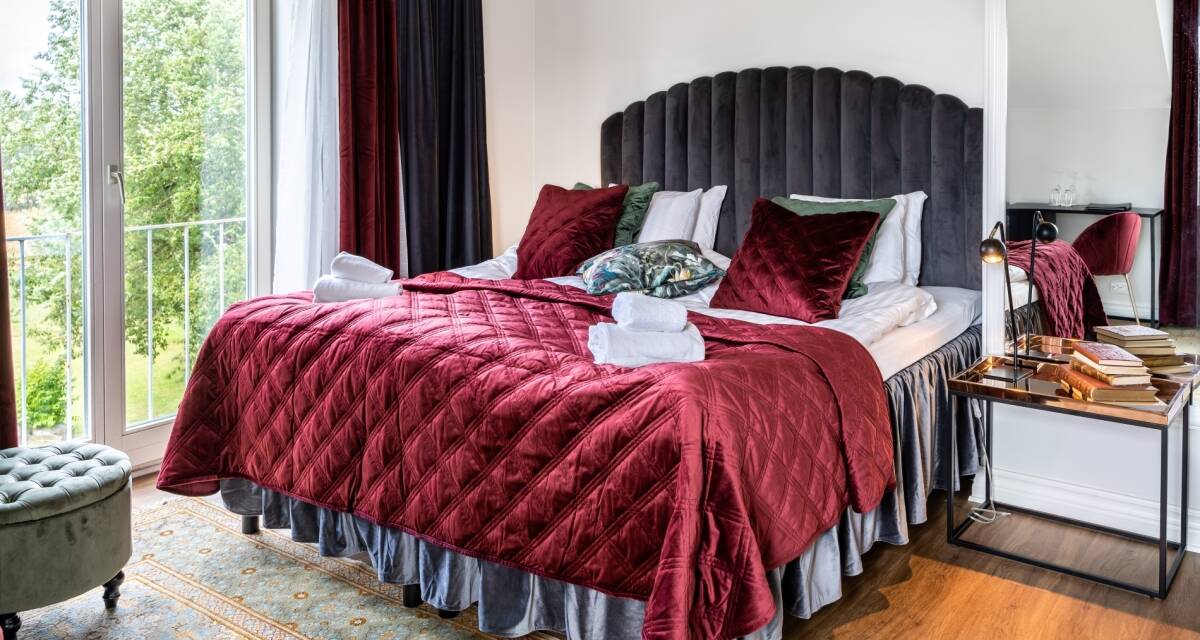 Double room w. 1 extra bed