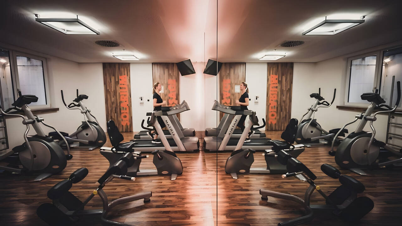 Spaområdet har sauna og fitness - så der er rig mulighed for afslapning og forkælelse.