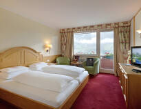 The rooms are brightly decorated and create a good base for your stay in Austria