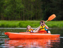 The land of a thousand lakes is perfect for active vacationers. You can try kayaking, biking or hiking.