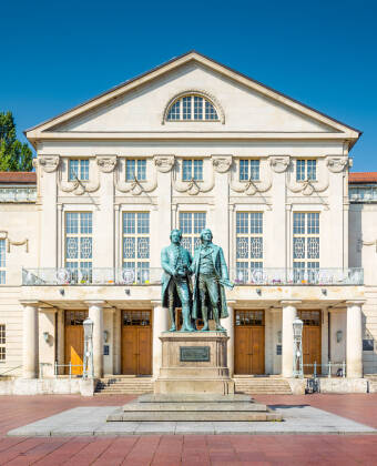 Visit the German National Theater in Weimar, which is only a few kilometers away.