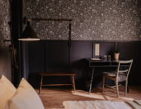 The hotel rooms are beautifully furnished in Scandinavian style and the building was renovated in 2022.
