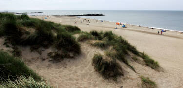 Visit the many beaches on the west coast and discover the North Sea.
