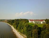 The Limfjord is not far from the hotel and invites you to go for a walk.