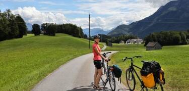 Tag på cykeltur gennem det smukke Innviertel langs den berømte Rømercykelsti (Römerradweg).