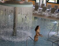 Try out the thermal baths and the pool, and enjoy a relaxing massage.
