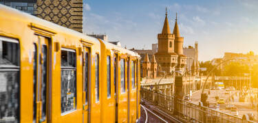 Das Hotel ist gut an den Öffentlichen Nahverkehr in Berlin angebunden, zum Beispiel über die Tram.