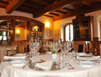 Spis på restauranten, og oplev lækre retter med et strejf af Toscana.