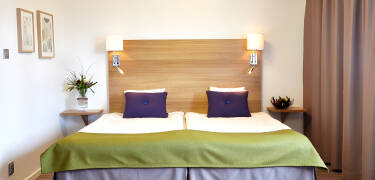 Stay in cosy and newly renovated rooms of 4-star standard. All rooms have a private bathroom with shower.