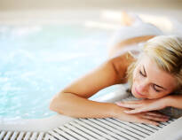 The hotel has a relaxation area with jacuzzi and sauna, where you can enjoy some peace and quiet after an exciting day.