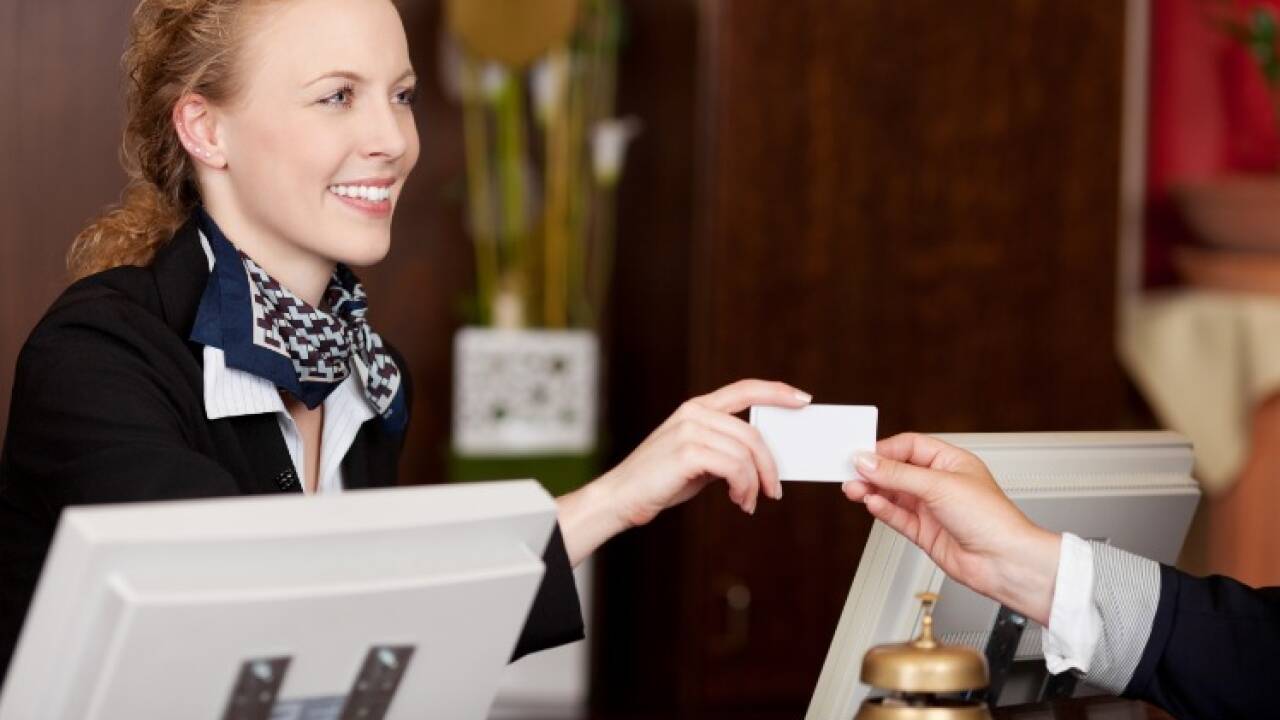 I receptionen kan I hilse på hotellets charmerende og serviceorienterede personale.