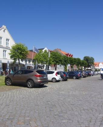 Havnebyen Tönning emmer af hygge og er altid dejlig at gå en tur igennem.
