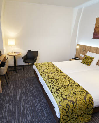 Hotellrummen är nyligen renoverade och är därmed helt i tidens stil – med respekt för hotellets atmosfär och historia.