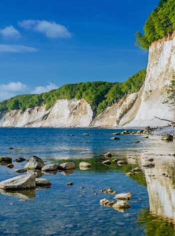 The island of Rügen has impressive scenery and fantastic beaches.
