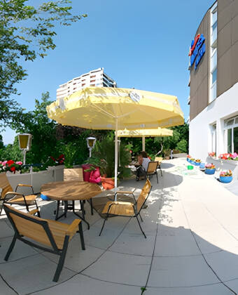 Enjoy afternoon coffee in lovely surroundings on the hotel terrace while you recharge for new adventures.