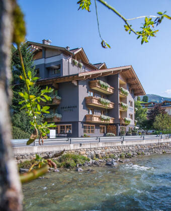 Hotel Edelweiss Gerlos ligger i Zillertal i de österrikiska Alperna.