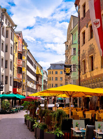 Das malerische Innsbruck ist immer einen Ausflug wert.