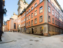 Wohnen Sie im Herzen der historischen Altstadt von Stockholm.