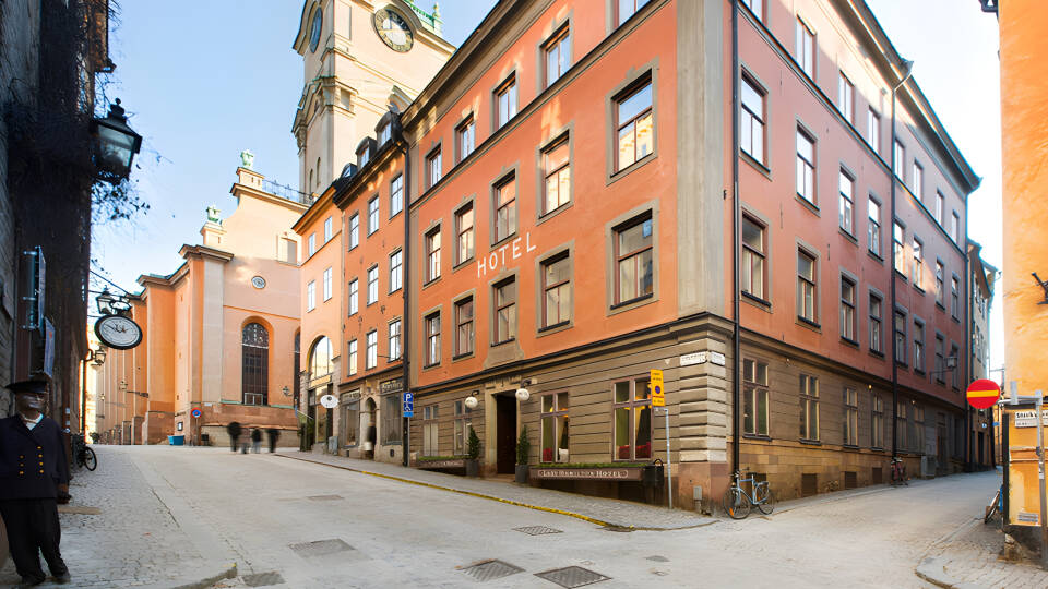 Wohnen Sie im Herzen der historischen Altstadt von Stockholm.