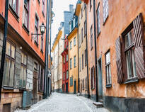 Hotel Lord Nelson har en super beliggenhed i hjertet af Stockholms gamle bydel (Gamla Stan).