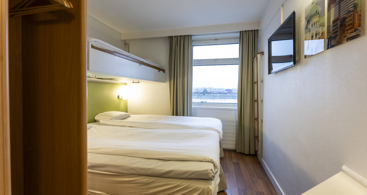 Dobbeltværelse m. 2 ekstra senge