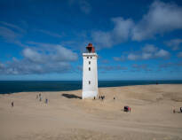 Børglum can serve as a base for visiting North Jutland's attractions, such as the "Rubjerg Knude Fyr" Lighthouse.
