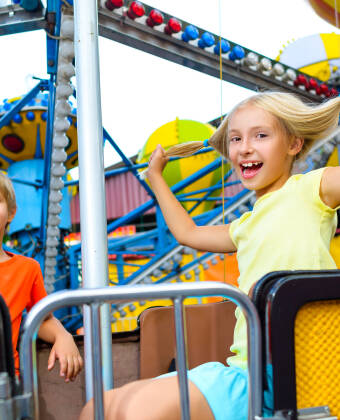 If you or your kids love rollercoasters, a day trip to Fårup is highly recommended. You'll find the craziest rides here.