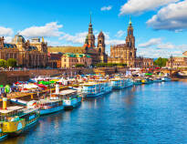 Discover Dresden's historic sights with a leisurely steamboat trip on the Elbe or explore the vibrant Neustadt district.