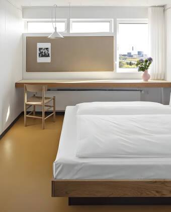 Enjoy functional Danish design throughout the hotel, with rooms that reflect the simplicity and practicality of mid-century architecture.