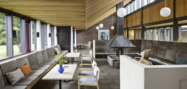 Relax in the hotel’s welcoming communal spaces, especially the Lounge, known for its social atmosphere.