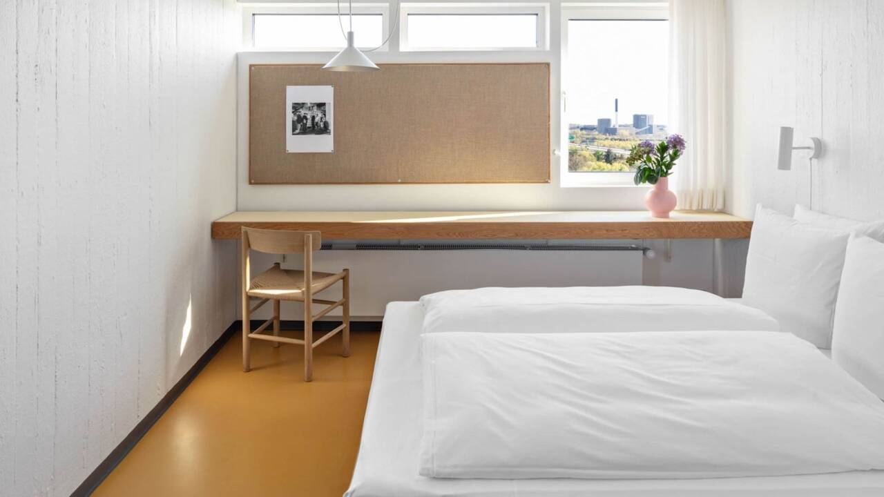 Enjoy functional Danish design throughout the hotel, with rooms that reflect the simplicity and practicality of mid-century architecture.