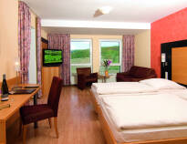You will feel at home in the elegant and comfortable rooms.
