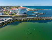Resort Marina Royale tilbyder en afslappende ferie direkte ved Østersøen.