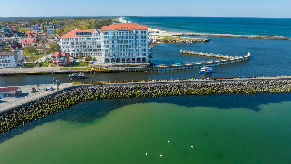 Go on a relaxing holiday directly on the Baltic Sea in Resort Marina Royale.