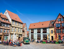 Wander through half-timbered houses and alleys.