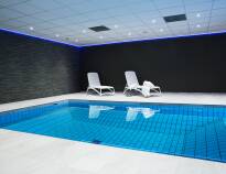 Spend a few hours in the swimming pool, sauna or gym.