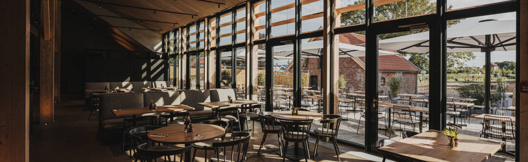 Färska och säsongsbetonade rätter serveras på Eten Café & Bistro.